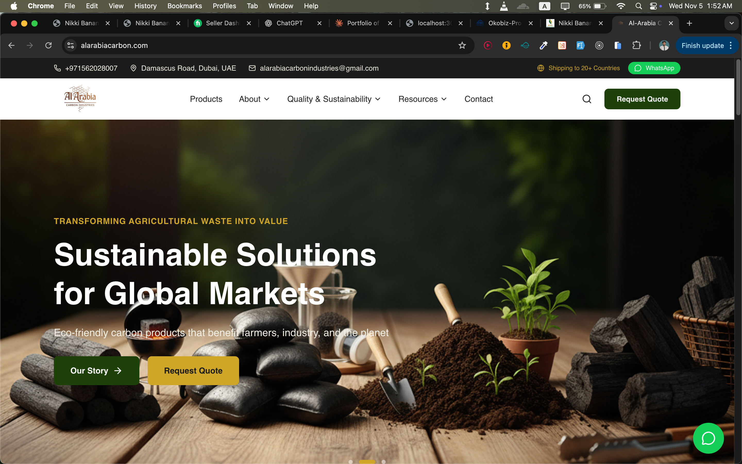 Al Arabia Carbon Business Portfolio